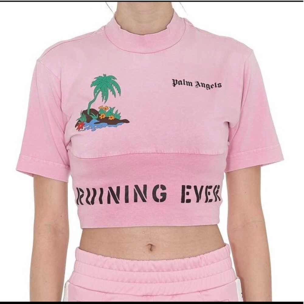 PALM ANGELS CROP TOP